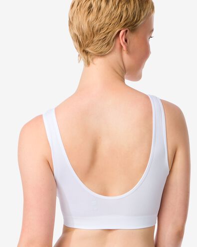 haut sans couture et sans armature  blanc blanc - 21930806WHITE - HEMA
