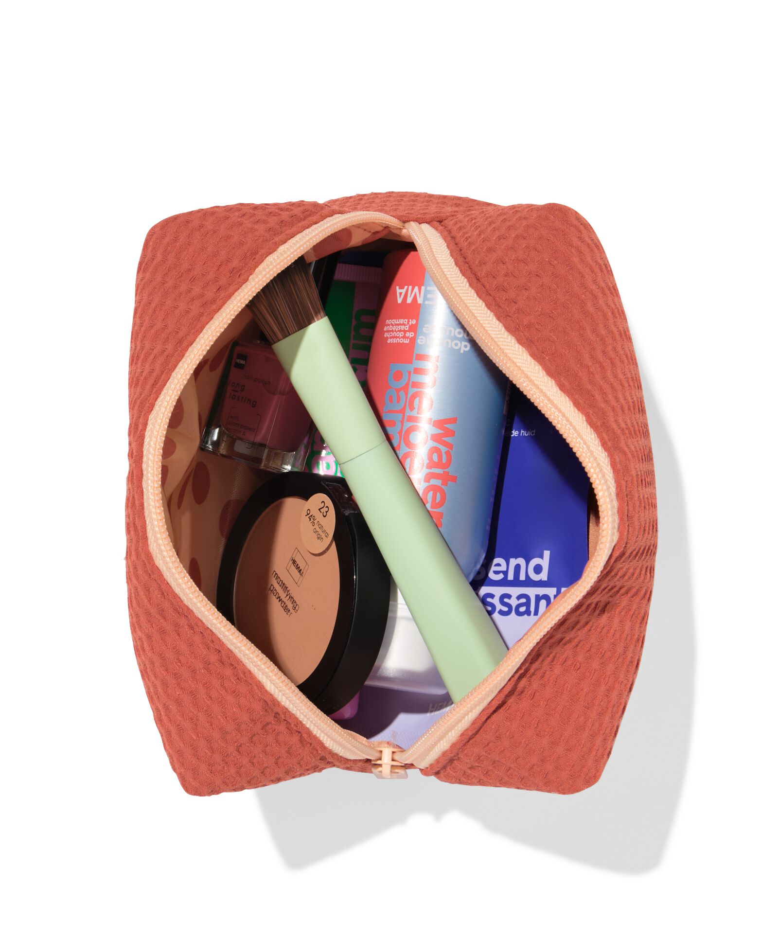 Kosmetiktasche Waffel  - 11890680 - HEMA