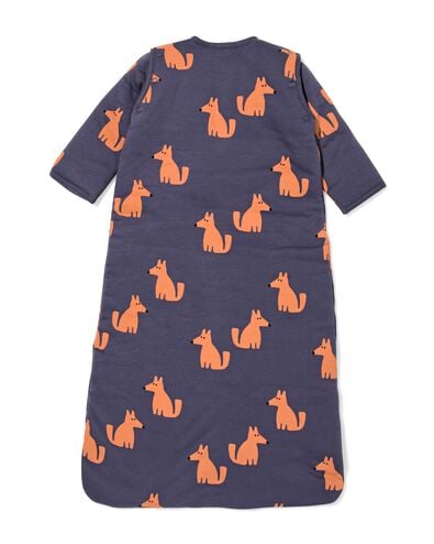 slaapzak met afneembare mouwen katoen 3.0tog honden antraciet antraciet - 33365850ANTHRACITE - HEMA