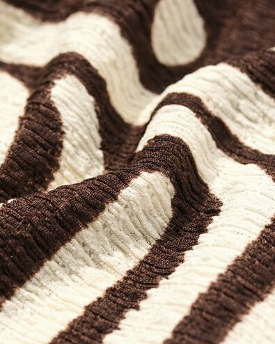 kinder T-shirt jersey abstract donkerbruin donkerbruin - 30862265DARKBROWN - HEMA