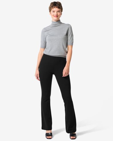 pantalon femme flared - 36209319 - HEMA