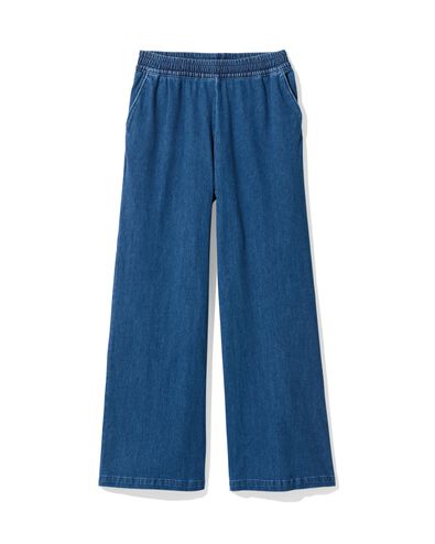 Damenhose Eveline, Denim, normale Passform mittelblau - 36205430MIDBLUE - HEMA