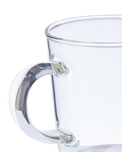 mug à café Chicago 130 ml verre - 80660021 - HEMA