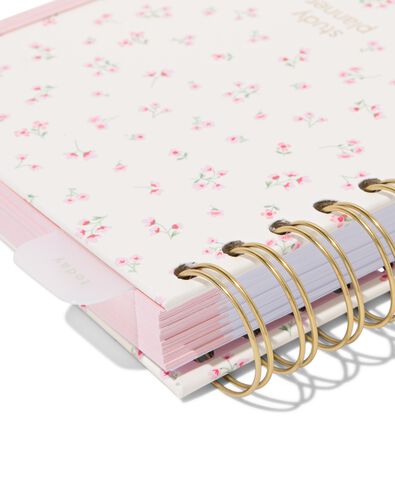 planificateur d'&eacute;tude 16,4x22,5cm fleurs - 14505662 - HEMA