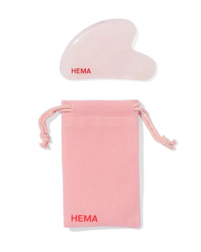 gua sha met bewaarzakje - 17840056 - HEMA