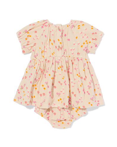 ensemble v&ecirc;tements b&eacute;b&eacute; mousseline fleurs &eacute;cru &eacute;cru - 33078170ECRU - HEMA