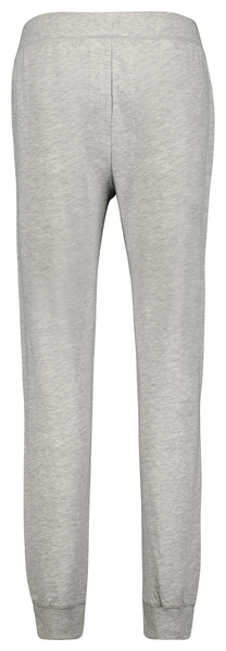 pantalon sweat lounge femme coton gris chiné gris chiné - 1000028580 - HEMA