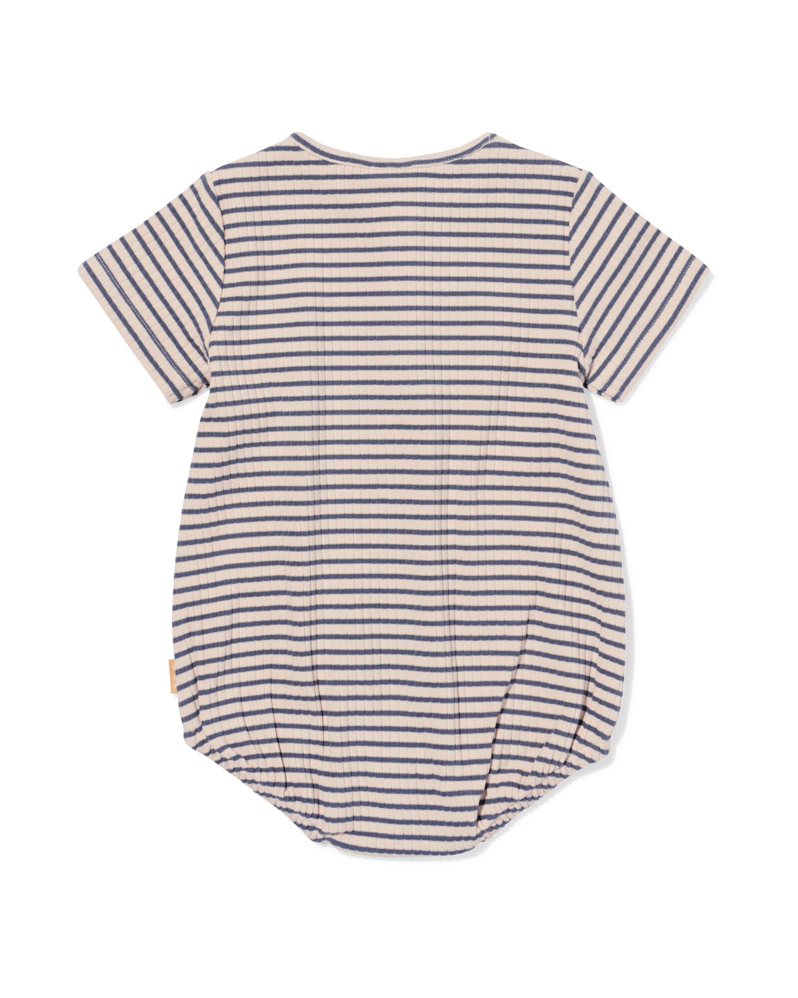 Newborn-Body in Rippenstruktur mit Streifen dunkelgrau - 33420220DARKGREY - HEMA