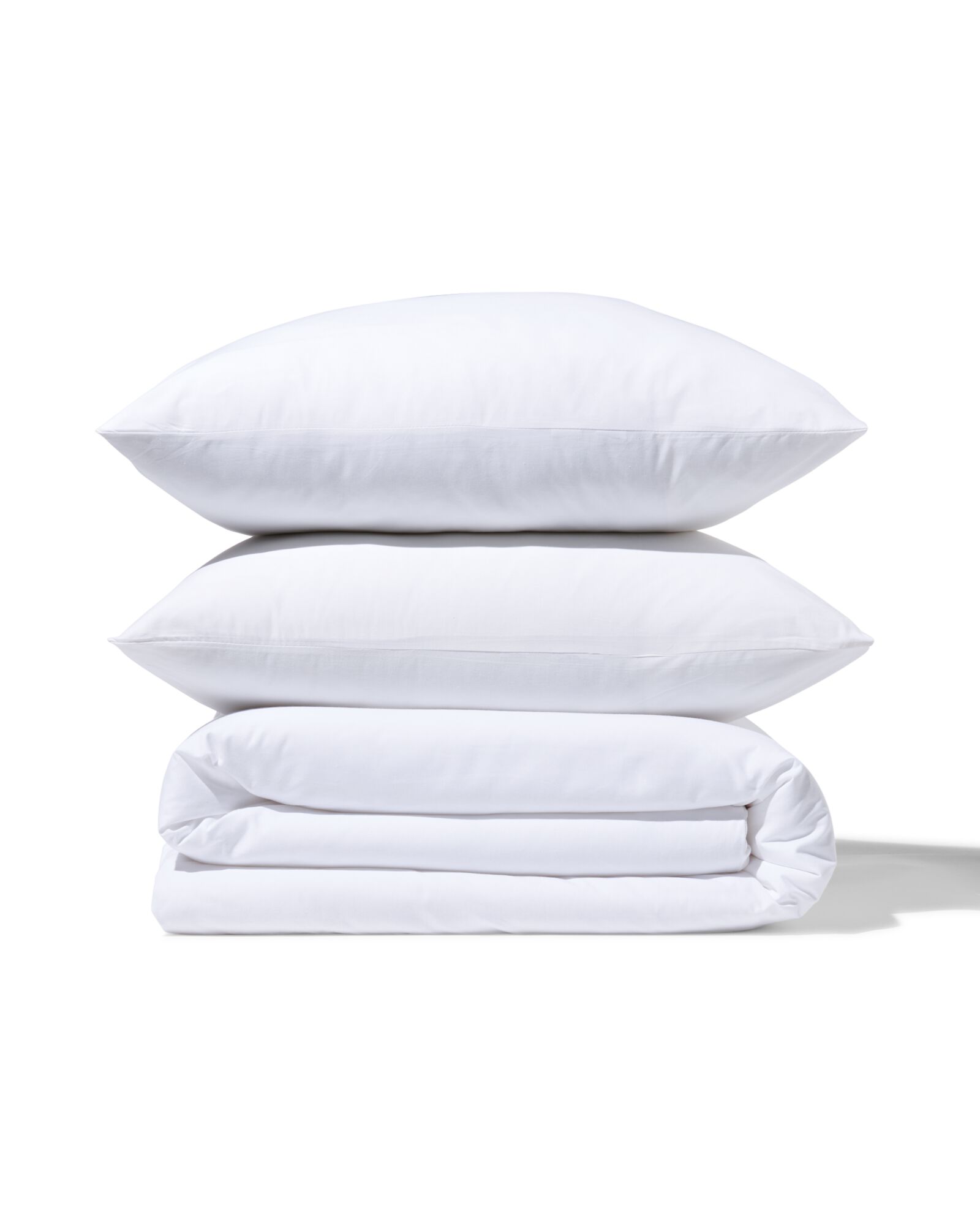 housse de couette 240x200/220 coton doux blanc - 5797024 - HEMA