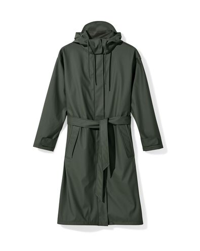 damesregenjas groen groen - 34450510GREEN - HEMA