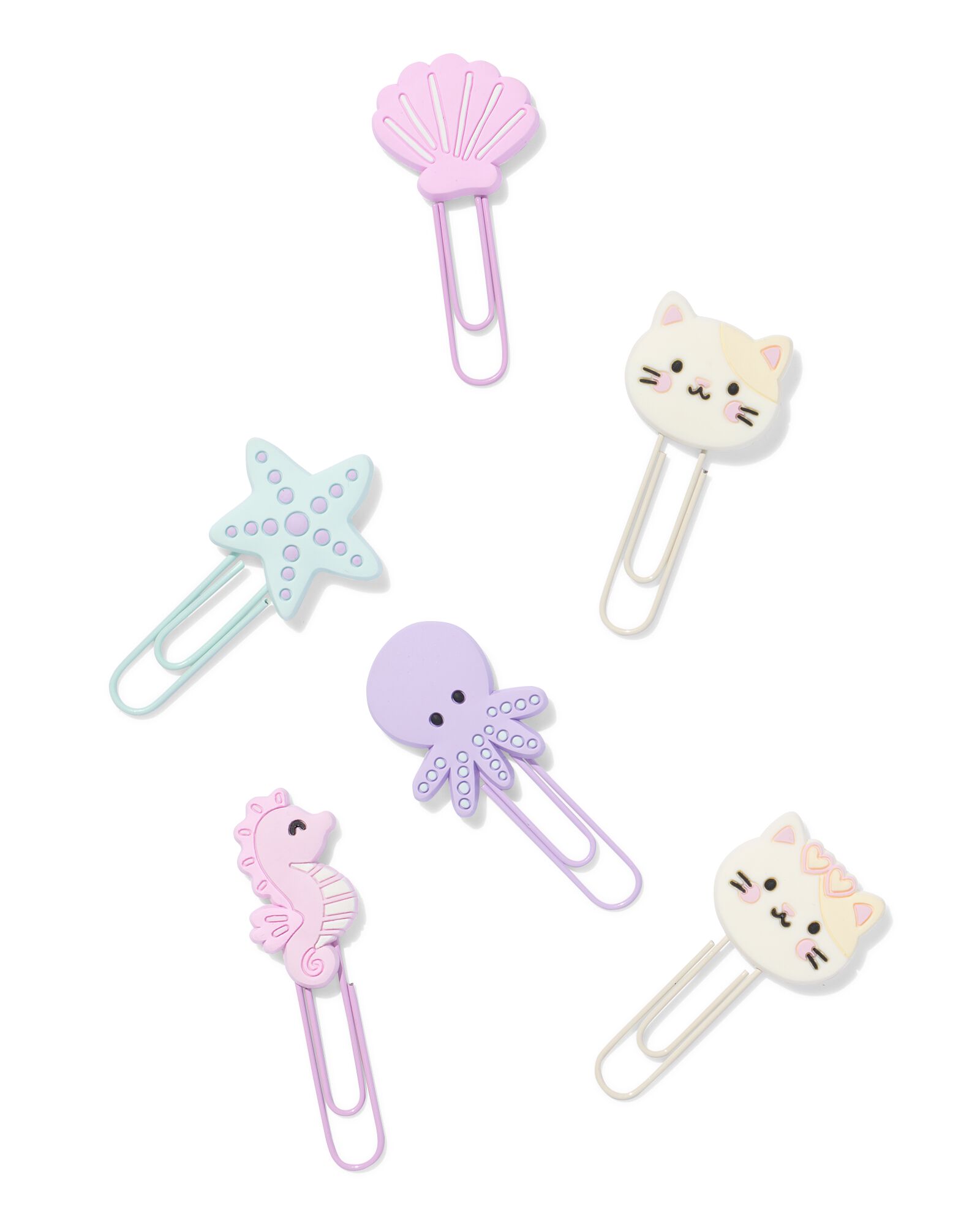 trombones pvc plage - 6 pi&egrave;ces - 14800550 - HEMA