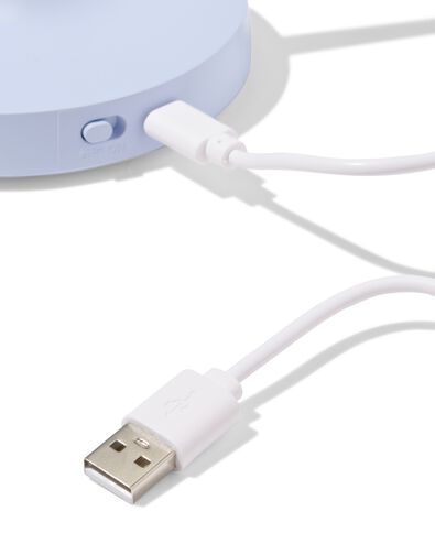 lampe de bureau 34cm bleu - 39620151 - HEMA