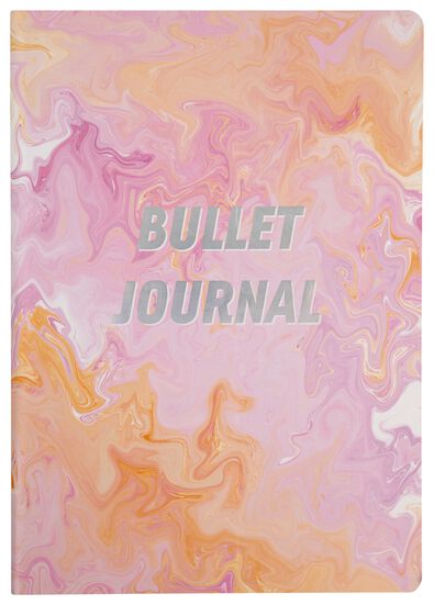 Bullet-Journal, 25 x 17.7 cm, Batikmuster - 14598709 - HEMA
