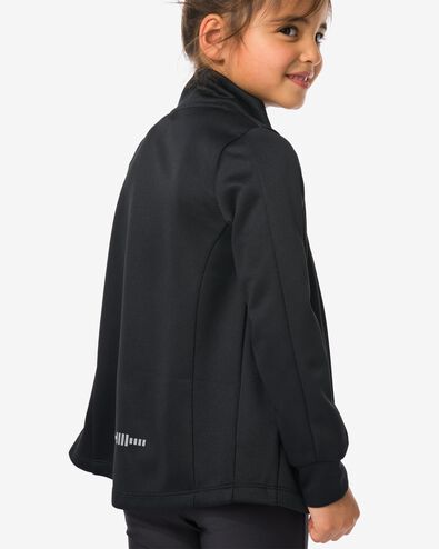 veste de survêtement enfant noir 122/128 - 36030218 - HEMA