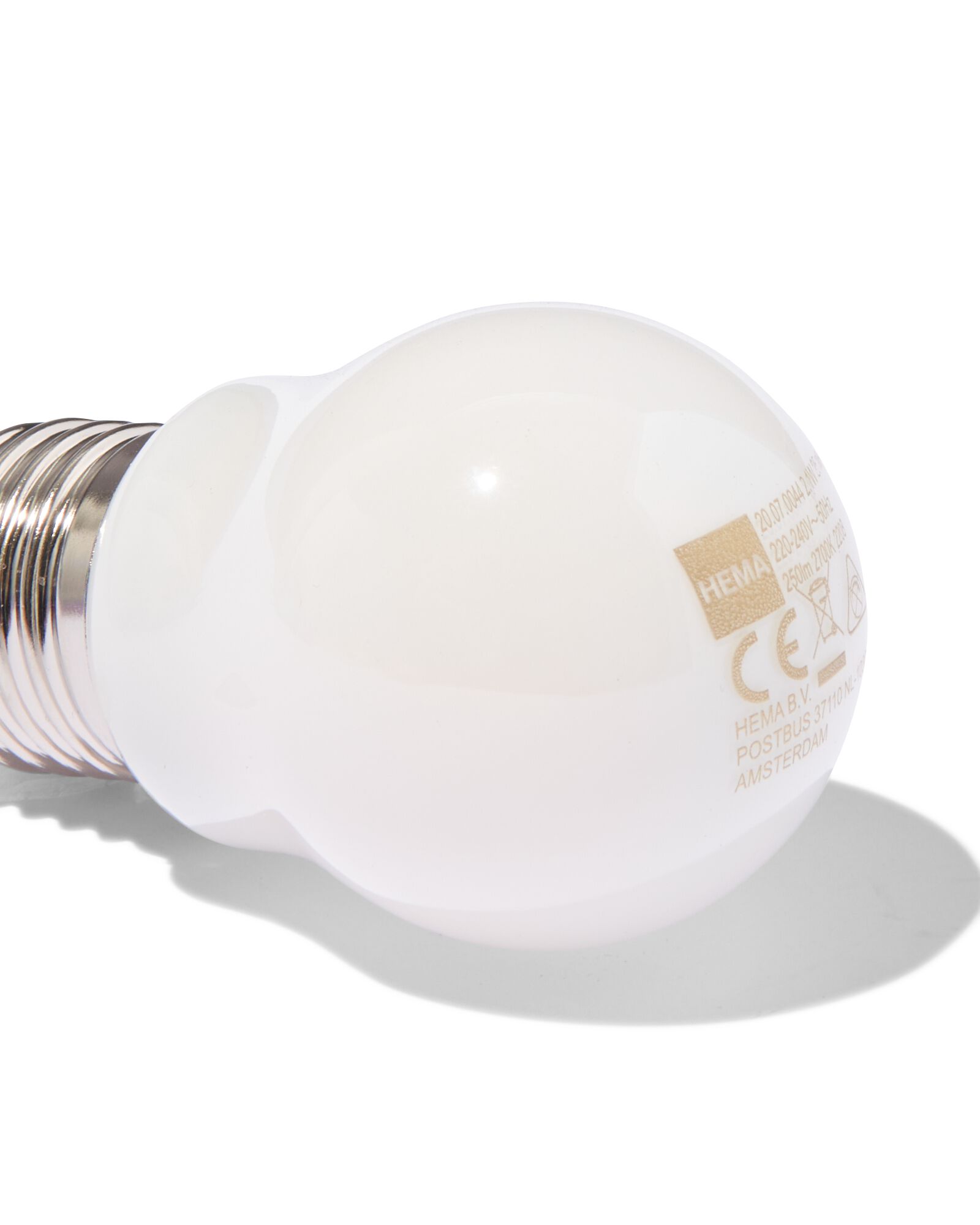 led kogel frost E27 2.1W 250lm - 20000043 - HEMA