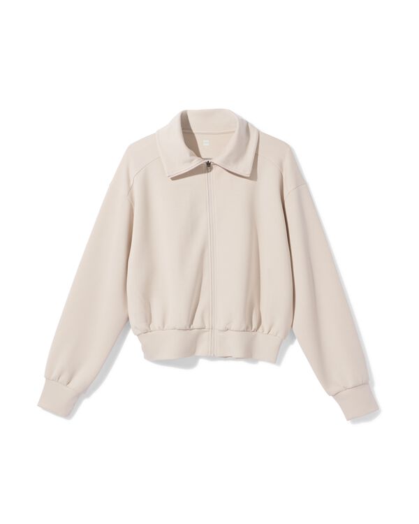 gilet femme lounge cr&egrave;me cr&egrave;me - 36002460CREAM - HEMA