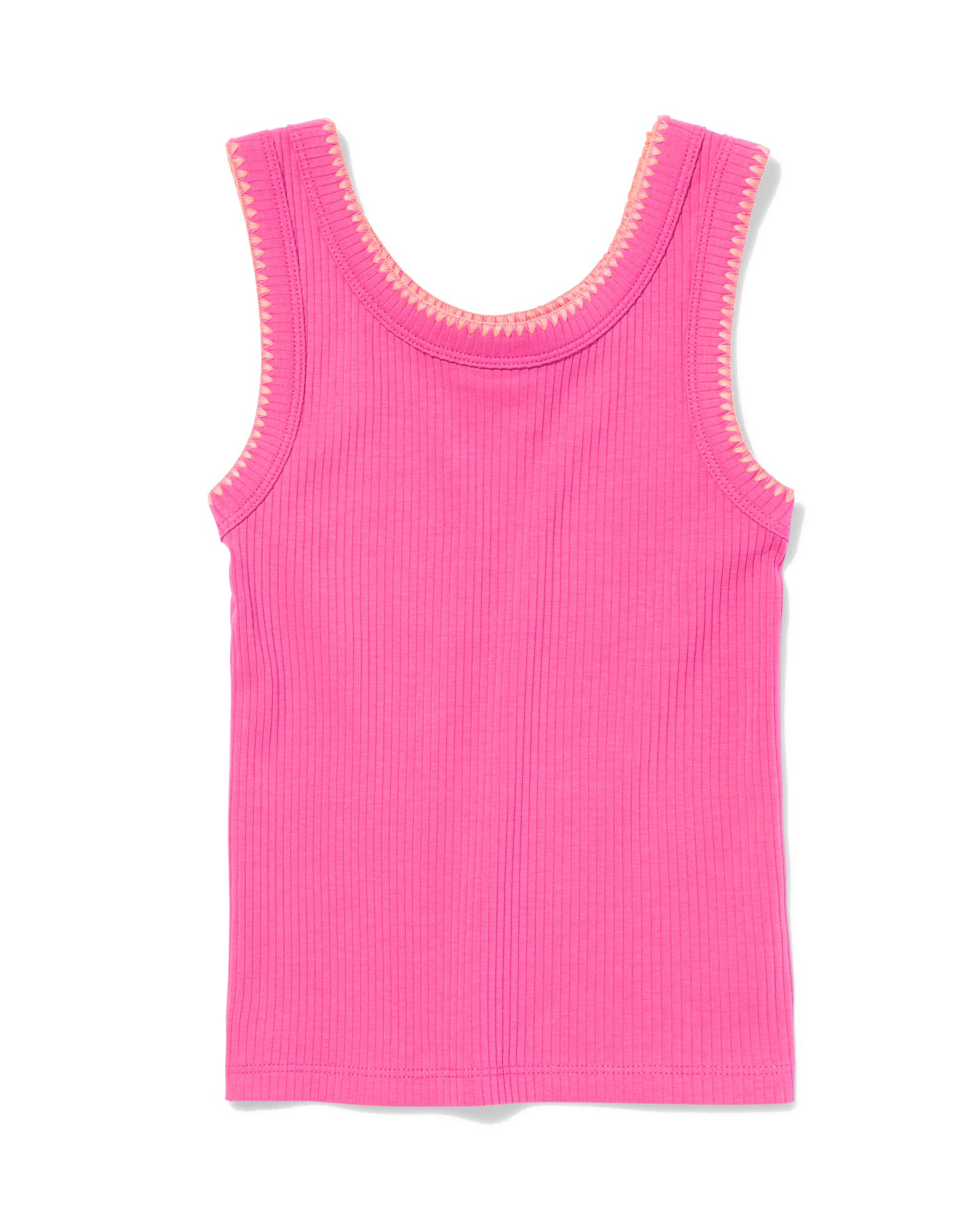 t-shirt enfant c&ocirc;tel&eacute; fuchsia fuchsia - 30826412FUCHSIA - HEMA