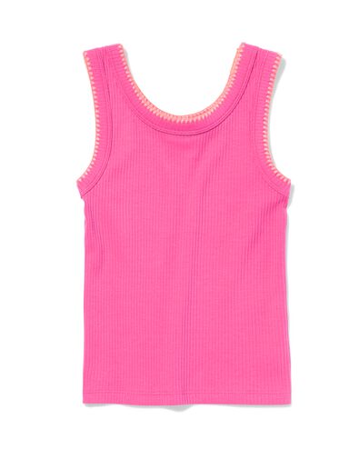 t-shirt enfant c&ocirc;tel&eacute; fuchsia fuchsia - 30826412FUCHSIA - HEMA