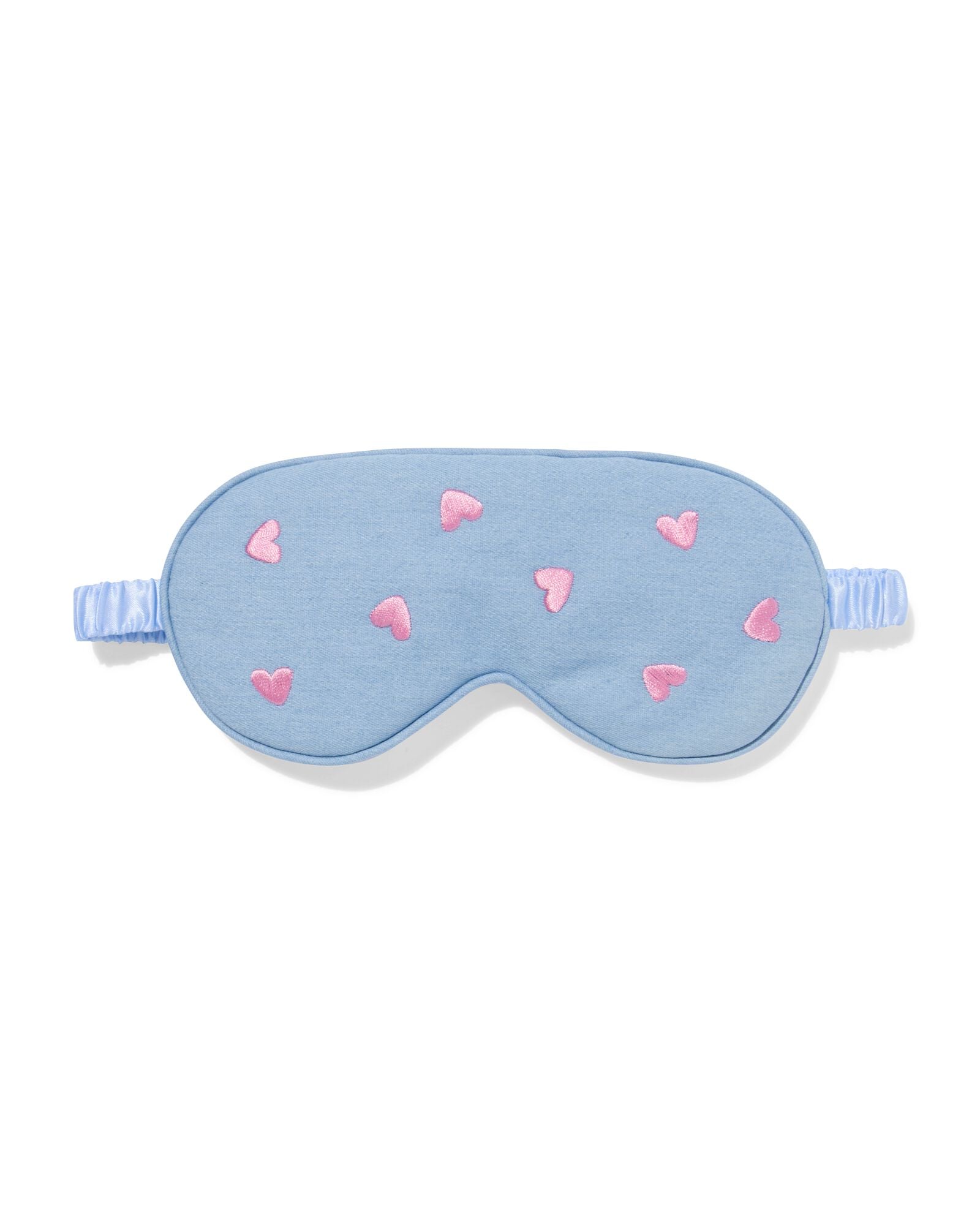 Schlafmaske aus Jeans, mit Herzen - 61104403 - HEMA