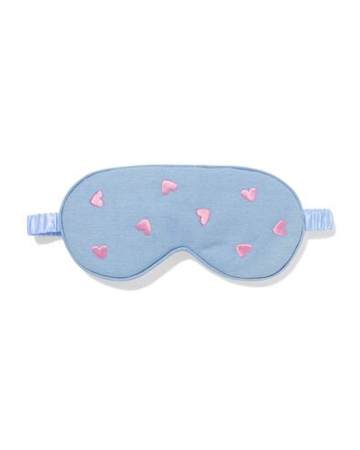 Schlafmaske aus Jeans, mit Herzen - 61104403 - HEMA