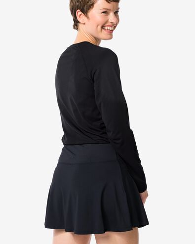Damen-Sportrock schwarz schwarz - 36020127BLACK - HEMA