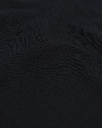 Herren-T-Shirt slim fit extra lang schwarz L - 34276855 - HEMA