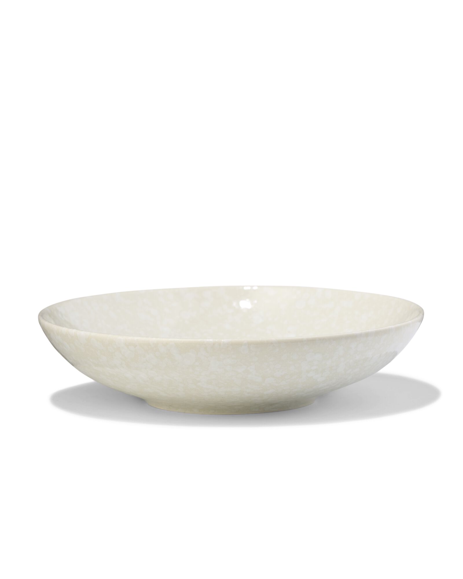 bol bas ⌀15x3,6cm fa&iuml;ence mouchet&eacute; vert - 9650358 - HEMA