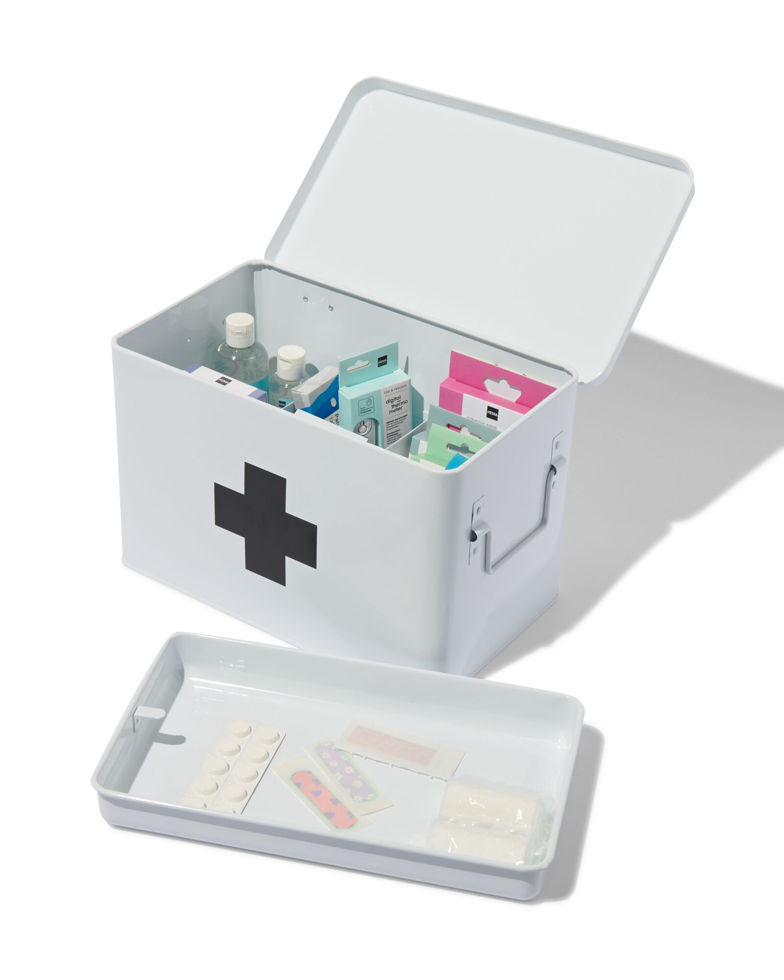 bo&icirc;te &agrave; pharmacie 32x20x19.5 blanche - 80300087 - HEMA