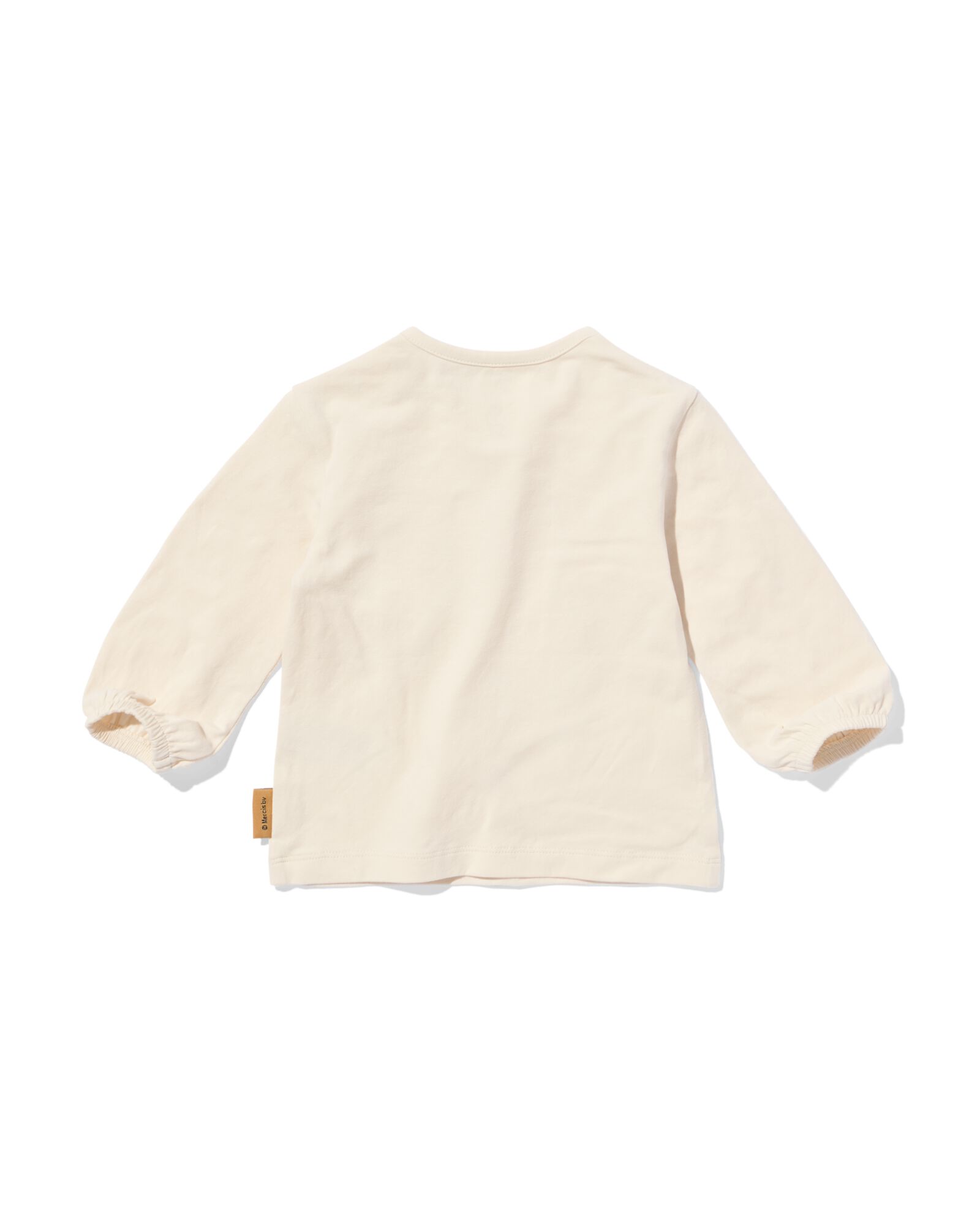 nijntje newborn T-shirt jersey ecru ecru - 33440820ECRU - HEMA