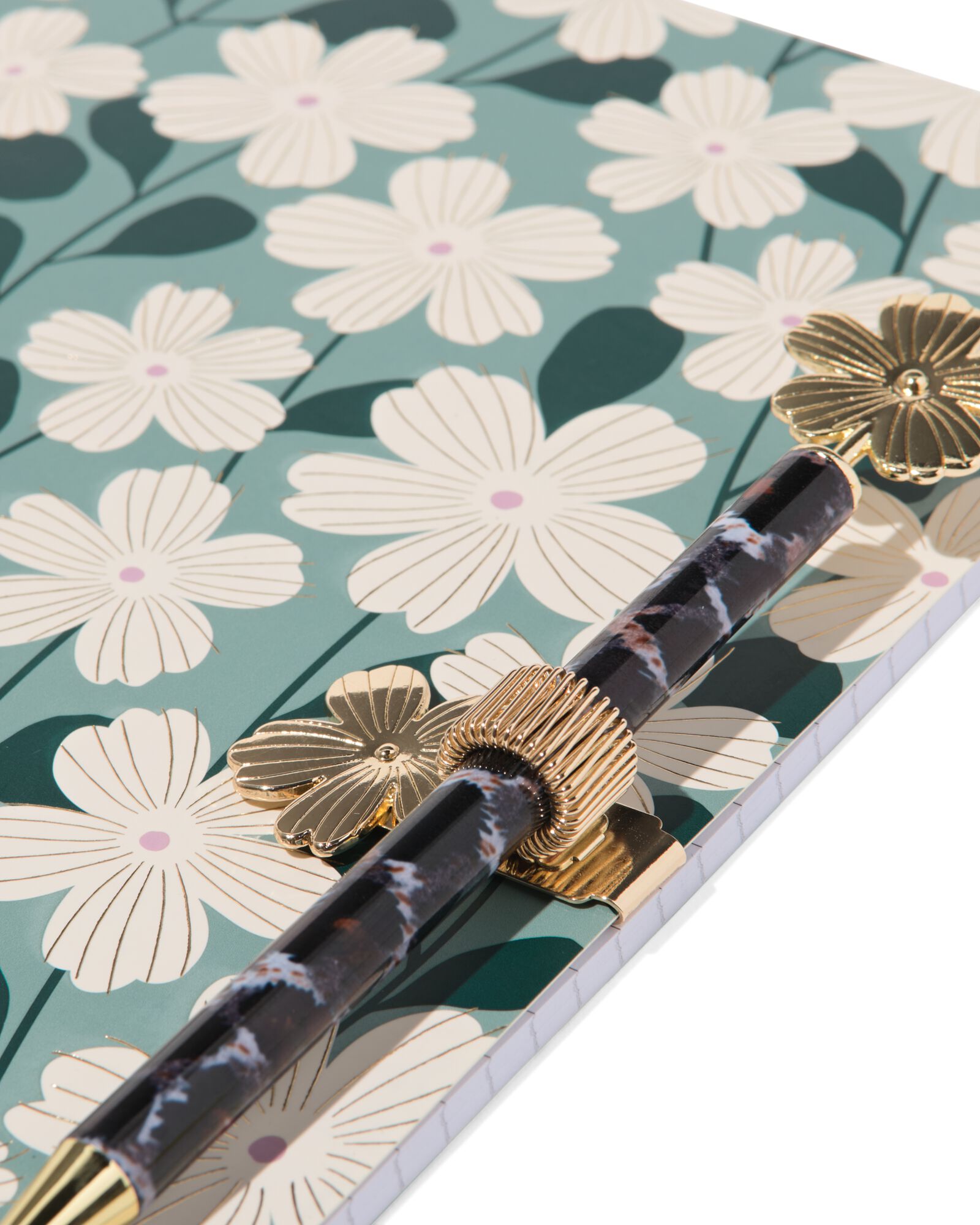 pen in cadeaudoos bloem - 14400468 - HEMA