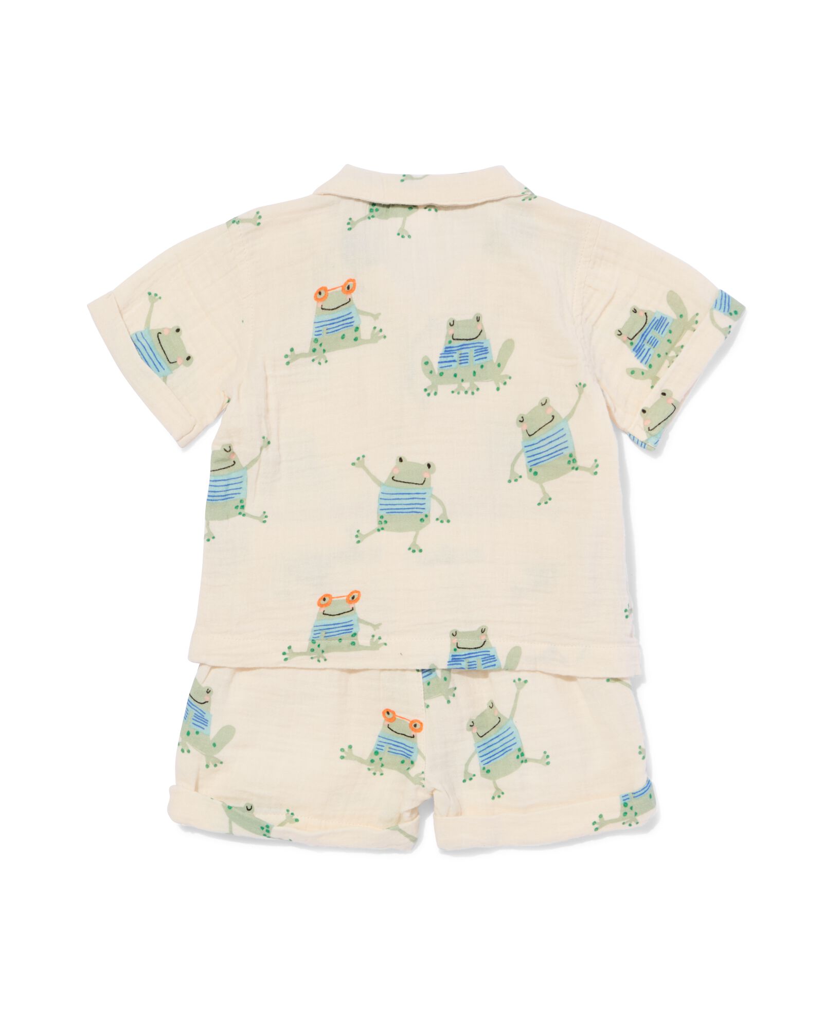 lot de v&ecirc;tements pour b&eacute;b&eacute; grenouilles	 &eacute;cru - 33138570ECRU - HEMA