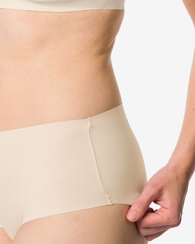 dames tailleslip micro rib ultimate comfort naturel - 19602635NATURAL - HEMA