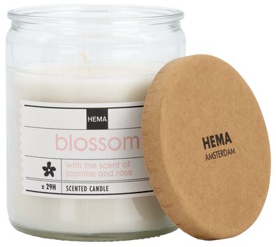 bougie parfum&eacute;e dans un verre &Oslash;6.5 blossom - 13502453 - HEMA