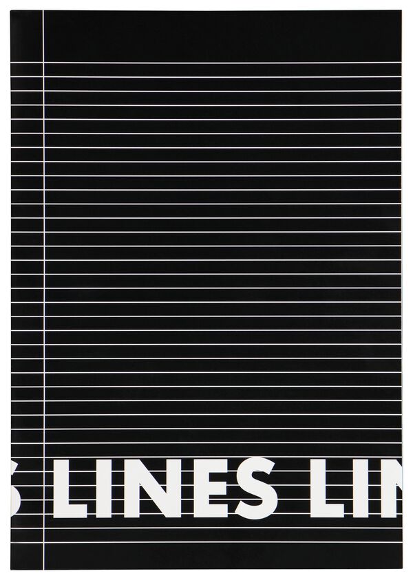 3&nbsp;cahiers noirs A4 - lign&eacute; - 14101618 - HEMA