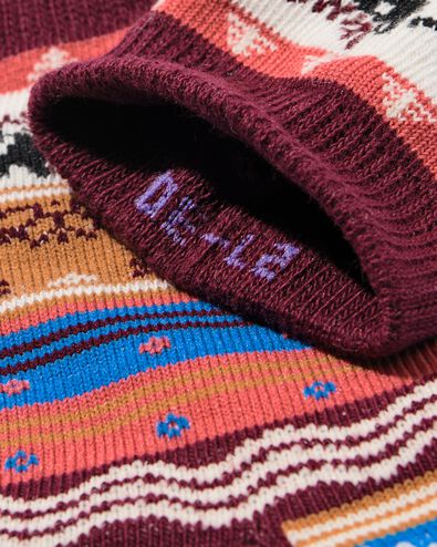 chaussettes enfant Takkie bordeaux bordeaux - 4320075BURGUNDYRED - HEMA