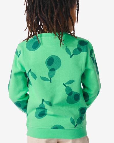 kindersweater met print groen 86/92 - 30778806 - HEMA