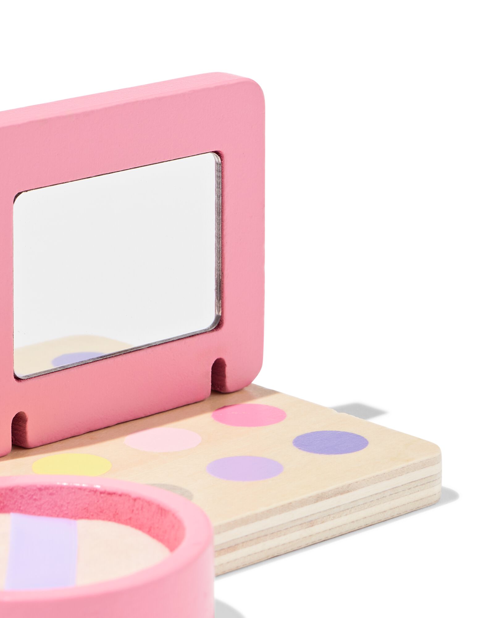 Make-up-Set 21 &times; 19 &times; 12 cm, Holz - 15100235 - HEMA