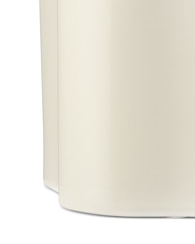 Blumentopf 17,9x12,5x13,6 cm Keramik gewellt cremefarben - 13324203 - HEMA
