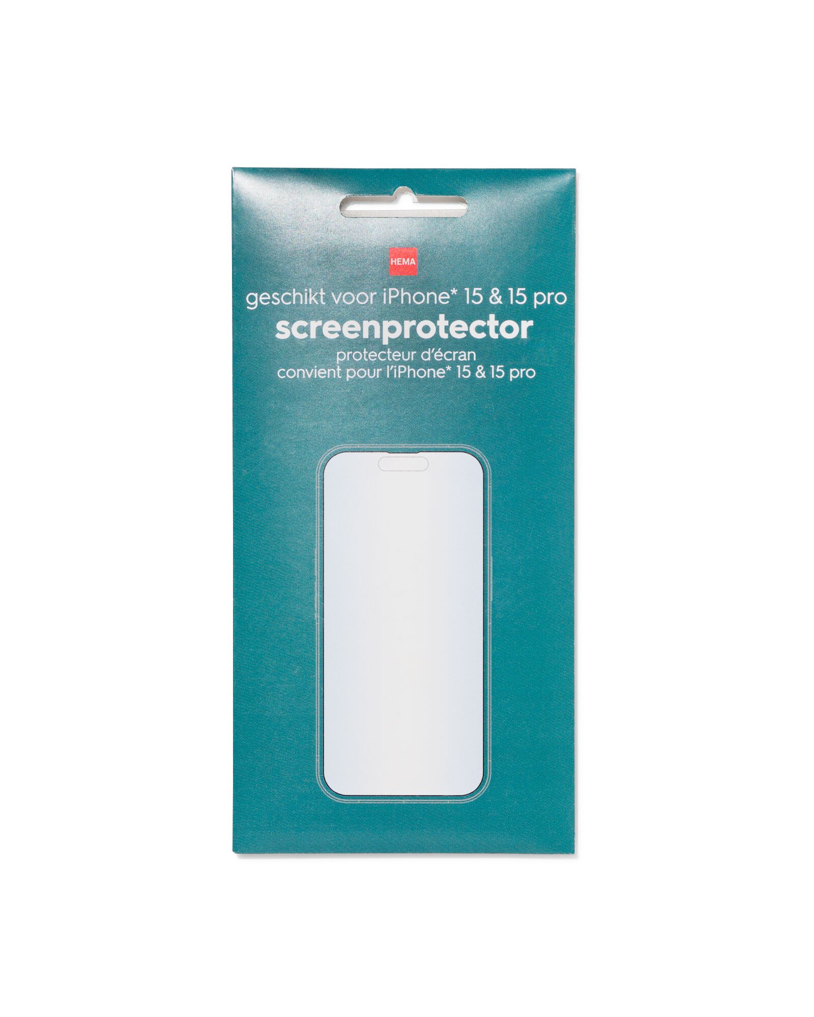 Displayschutz f&uuml;r iPhone 15-15 Pro - 39680032 - HEMA