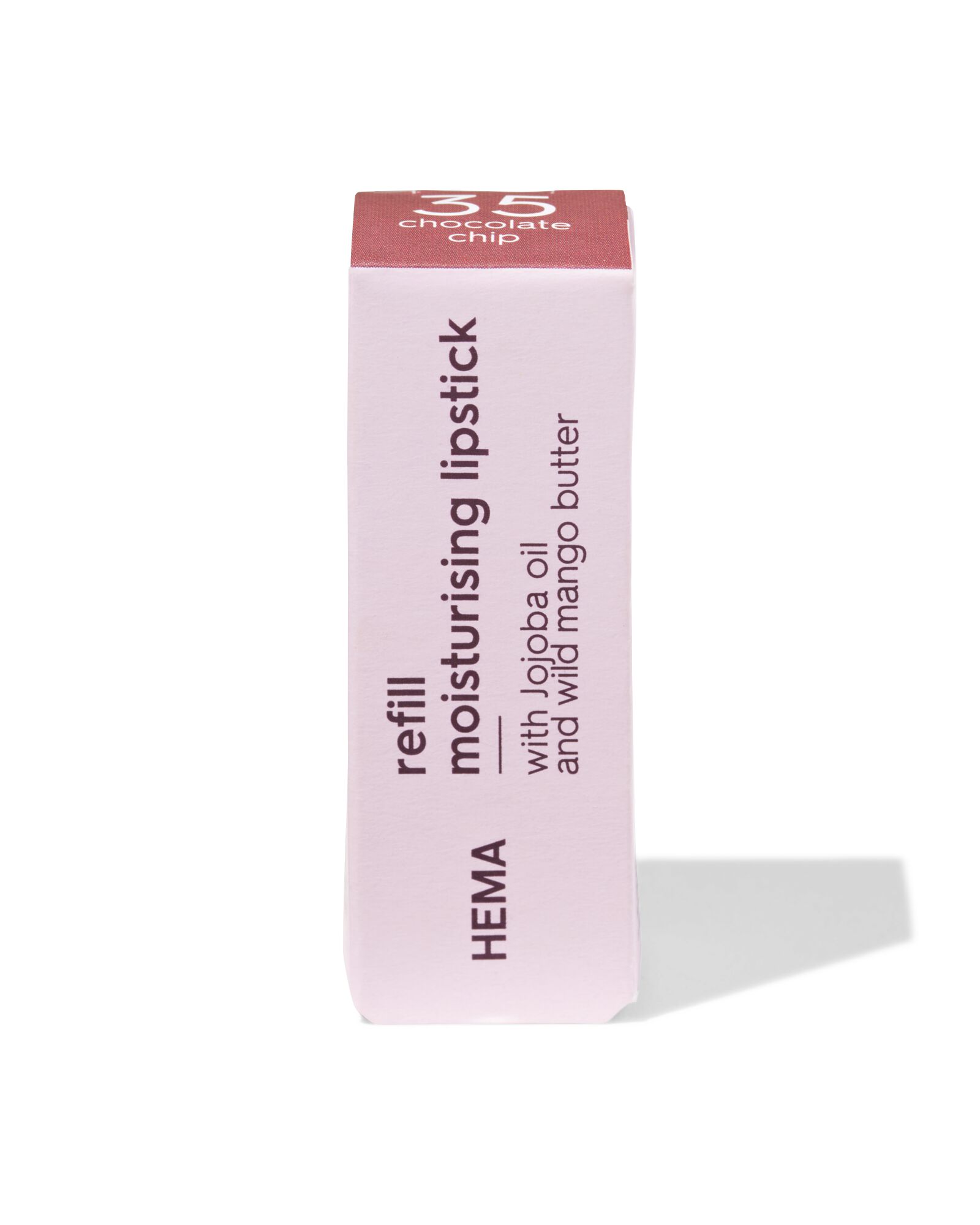 recharge rouge &agrave; l&egrave;vres hydratant 35 chocolate chip - satin - 11230435 - HEMA