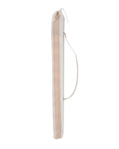 Sonnenschirm, ⌀ 100 cm, UV 80, gestreift, beige - 41800266 - HEMA