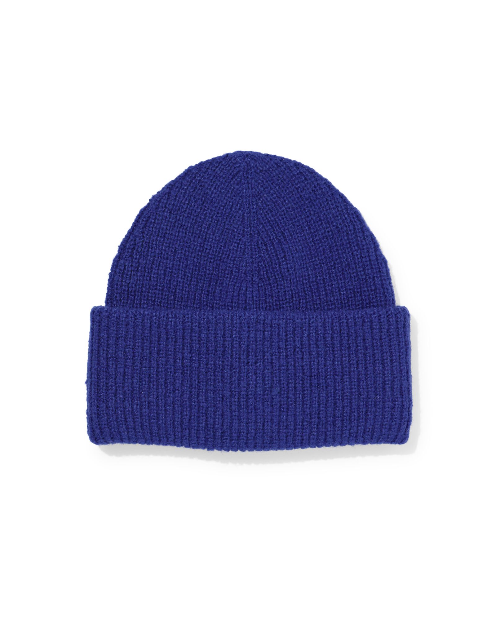 damesmuts rib blauw - 16451072 - HEMA