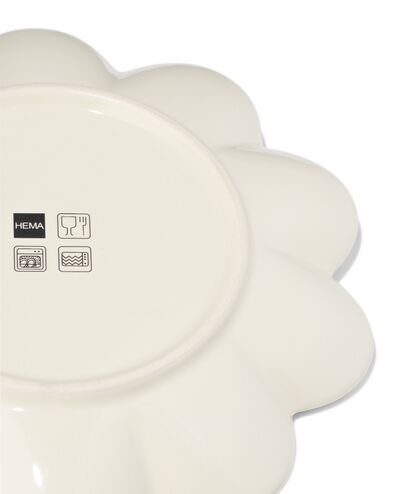 assiette &agrave; g&acirc;teau ⌀16cm c&eacute;ramique en forme de fleur - 61104513 - HEMA