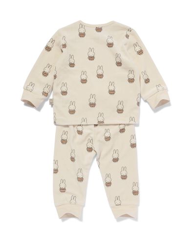 nijntje pyjama velours gebroken wit gebroken wit - 1000032398 - HEMA