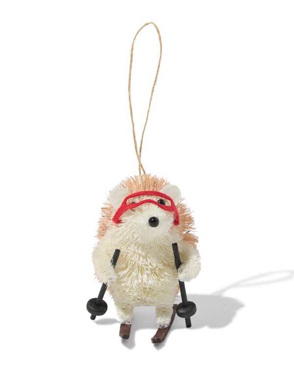 décoration de Noël à suspendre 7,9cm sisal hérisson - 25100245 - HEMA