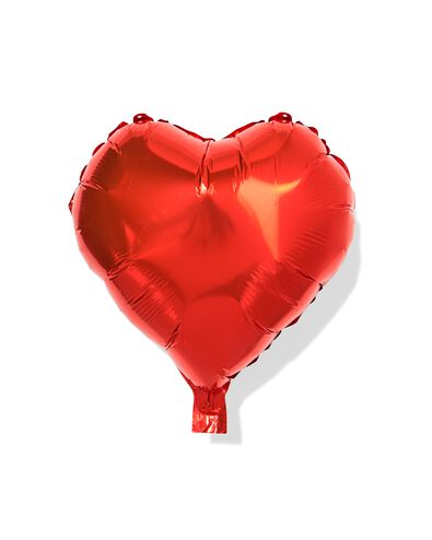 folieballon hart ⌀30cm - 14260004 - HEMA