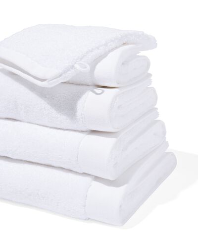 G&auml;stetuch - 33x50cm - ultrasoft - wei&szlig; wei&szlig; G&auml;stehandtuch - 5207001 - HEMA