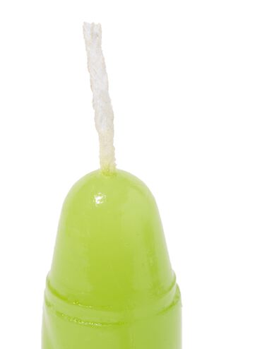 4 bougies torsad&eacute;es &Oslash;2.2x14 vert - 13506047 - HEMA