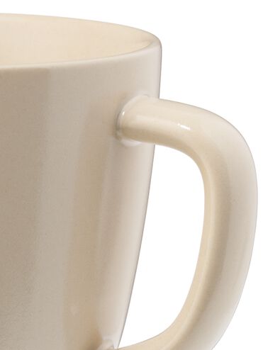 cappuccinomok 325ml Puur aardewerk gebroken wit - 80660316 - HEMA