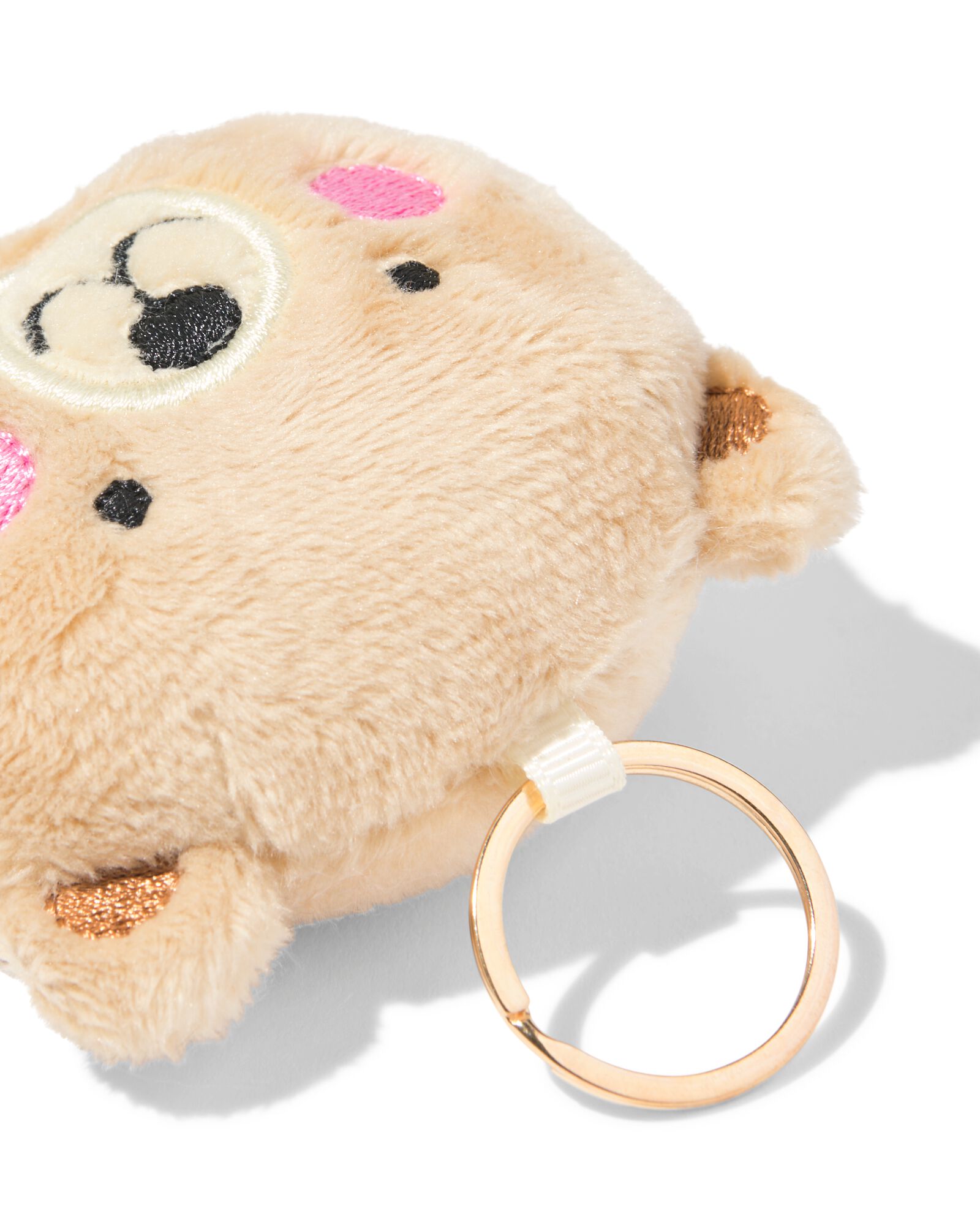 porte-cl&eacute;s 7x5,5 cm ours beige - 61100275 - HEMA